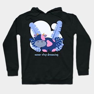 Cute Animals Cartoon Drawing Hoodie